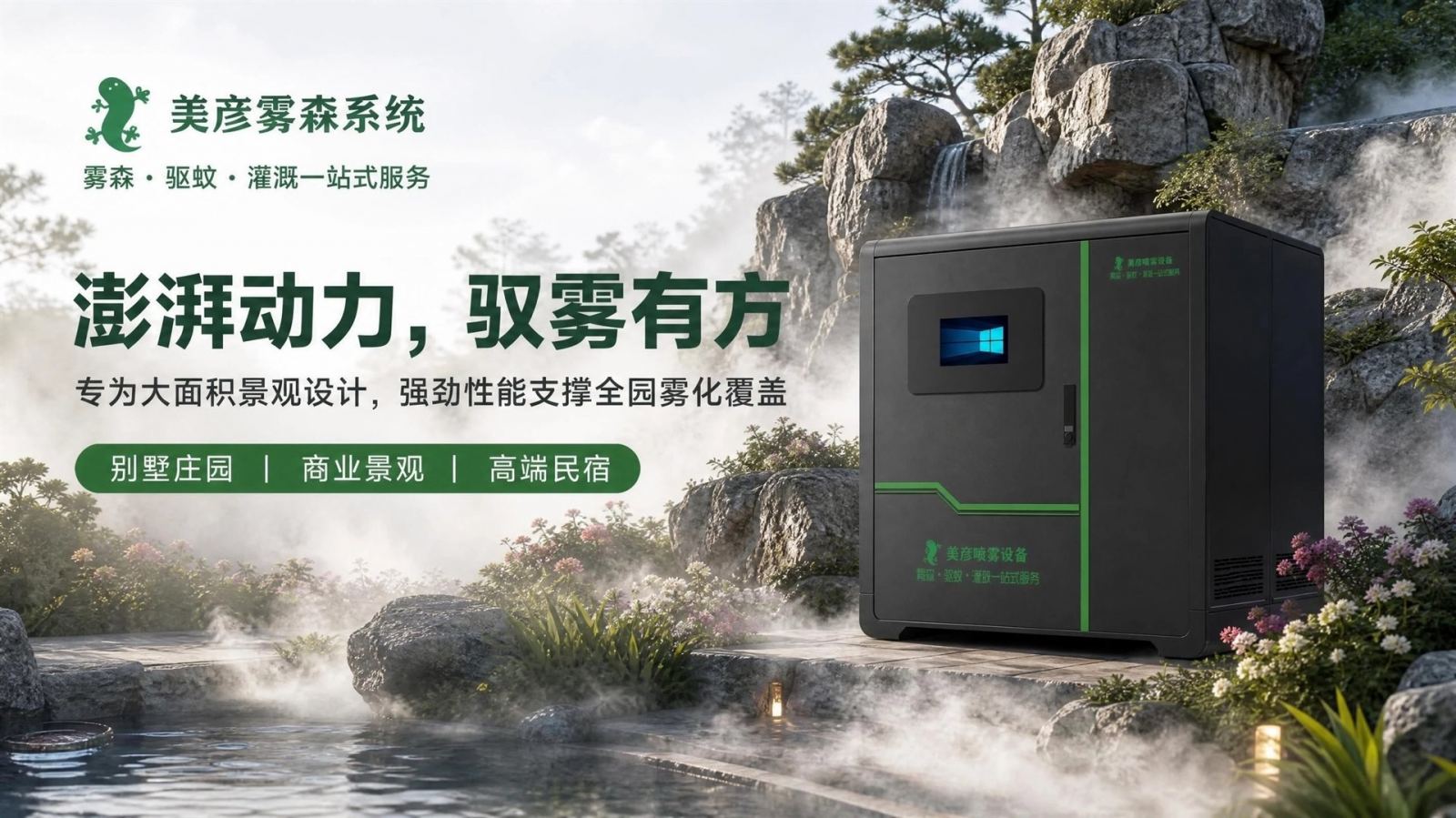 天津南开雾森景观冷雾机